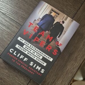 Team of Vipers Book by Cliff Sims